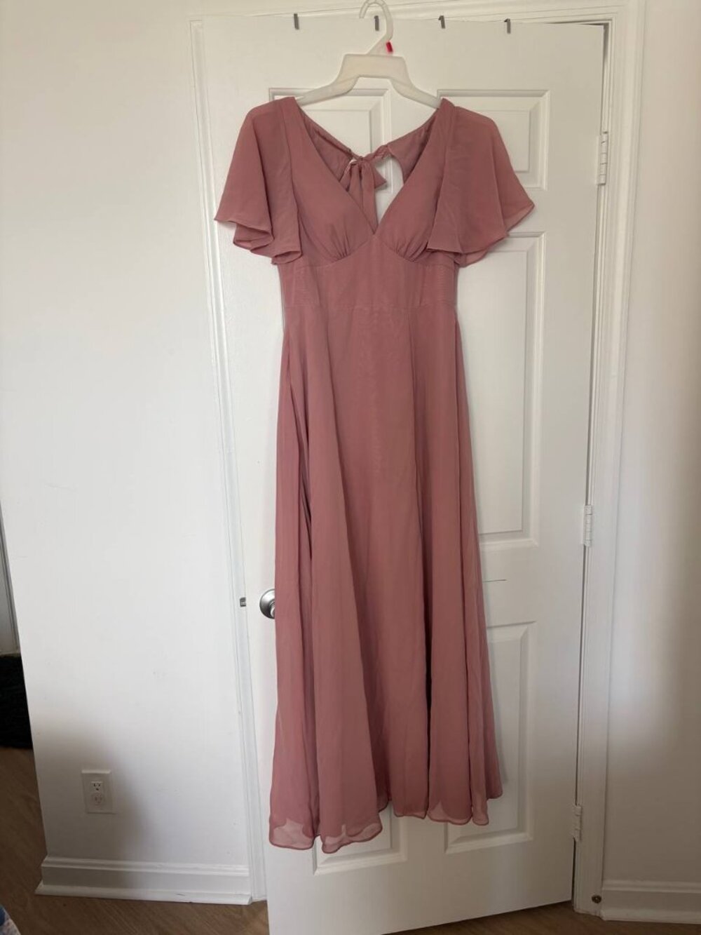 Azazie Kimber Bridesmaid's Dress in Dusty Rose, Size 4